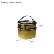 (PACKAGE OF 5) 2-LAYER DREAM BOX / GOLD RICE BOX