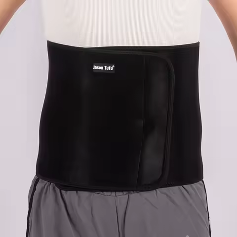 JASONTUTU 109*25cm Sports Waist Support Fitness Trimmer Exercise Burn Fat Sweat Weight Loss Slimming