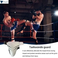 HCYEOU Groin Cup, Polyester Cloth Thickening Groin Guard, Protective PU Leather Groin Protection Gea