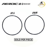 AEROIC RIM AR-3 27.5 / 29ER - 32H (PER PIECE) - Alloy Double Wall TUBELESS - Bicycle RIM MTB