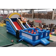 New Bouncer Slide Nemo Pembekal Soopa Doopa Supa Dupa Istana Angin Bounce House Inflatable Free Blow