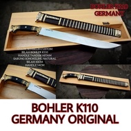 New Golok Sembelih Bohler K110 Germany Original Super Cantik Mewah