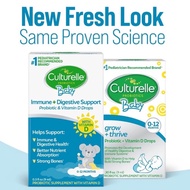 (exp:03/25) Culturelle Baby Grow + Thrive Probiotics + Vitamin D Drops 400IU