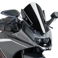 KTM RC125 RC200 RC250 RC390 COWLING VISOR  WINDSCREEN VISOR BODY COMPETITIVE HIGH WINDSHIELD