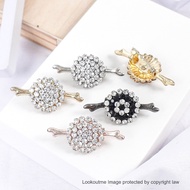 Brooch Shoulder Kiri Kanan Kerongsang Bahu Rhinestone Pin Tudung Shawl Bawal Scarf Brooch Murah Borong