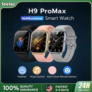 H9 Max Smart Watch Bluetooth Call Fitness Heart Rate Sport Watch
