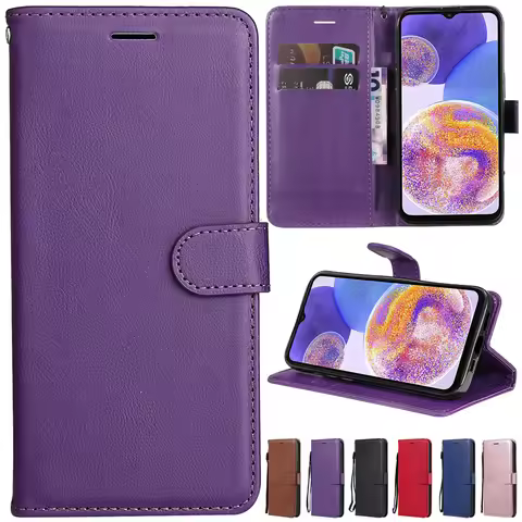 Leather Flip Wallet Case For Samsung Galaxy J7 J6 J4 J3 J2 Pro 2018 J7 J5 J3 2017 J7 J5 2016 J7 J6 J