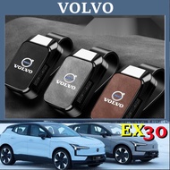 25 Volvo EX30 EX90 XC60 XC90 XC40 S90 V90 Car Glasses Holder Storage Box Interior Modification