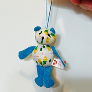 365 Teddy 17Apr, 5Apr 生日熊仔吊飾 Meiji 365 teddy birthday teddy bear keychain