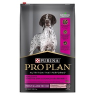 Pro Plan Sensitive Skin &amp; Stomach Med &amp; Large 12kg Adult Dry Dog Food