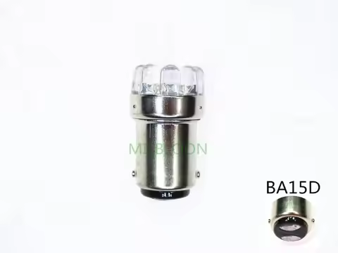 b15 red ba15d 12v led bulb green machine Warning light blue b15d 24v led bulb LED Reversing light ba