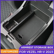 Armrest Storage Box For Honda VEZEL HRV 2022 2023 Car Center Console Amrest Storage Box For Honda HR