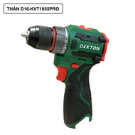 Máy Khoan Pin Dekton D16-KVT1055PRO Motor Brushless Pin 16.8V Đầu Cặp 10mm Autolock GEN 2 PRO