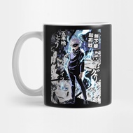 Gojo Satoru Anime Six Eyes Manga Panel Ceramic Mug PosterKANJI