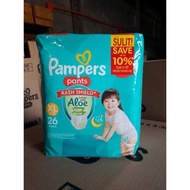 Pampers Diaper Pants XL 26 [Mfg 2024]