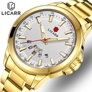 LICARR Top Brand Luxury Sport Fashion Casual Quartz Men Watch Mens Watches Military Waterproof Calen