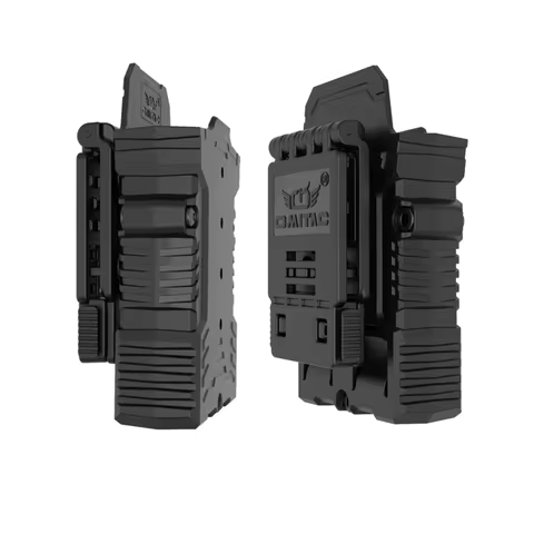 AR15 M4 Magazine Pouch with Single Holder, Mag Pouch for Belt, 1.5 "to 2", 5.56mm, M16