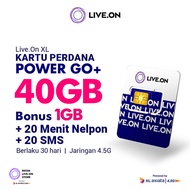 Kartu Perdana Live.On XL 40 GB .... ....