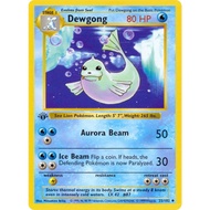 pokemon Dewgong - Base Set (Shadowless) (BSS) 1st edition lp