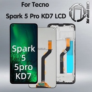 For Tecno Spark 5 / Spark 5 Pro KD7 KD7H KD7S LCD Display Touch Screen Digitizer Assembly Replacemen
