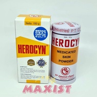 Herocyn Powder 150gr/85gr/Herocyn Baby 200gr Itchy Skin Powder With Sweat Protection Herocyn Powder 85g/150g 85gr 150gr