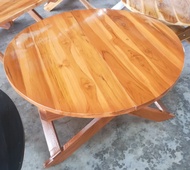 โต๊ะพับญี่ปุ่นไม้สักทอง โต๊ะพับ โต๊ะปิคนิค โต๊ะญี่ปุ่น โต๊ะทำงาน โต๊ะอเนกประสงค์ ขนาด 67x67 สูง 30ซม.