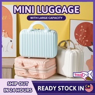 14 Inch Hand Carry Mini Suitcase Small Luggage Bag Mini Travel Hand Luggage Hard Shell Cosmetic Case