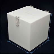 Charity/saran Box 12x12x12 cm