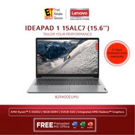 Lenovo Laptop IdeaPad 1 IP1(Ryzen 5 5500U OR RYZEN 7 5700U /16GB/512GB SSD/15.6FHD/AMD Radeon/OFF H&amp;S /W11/bag/2Y)