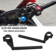49mm Motorcycle Clipon Handlebar For Suzuki GSXR600 GSXR750 GSXR 600 750 2011-2024 Clip-On Handlebar