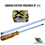 Prohex Obeng Impact 8" Go Thru Screwdriver / Obeng Ketok 20 Cm Magnet