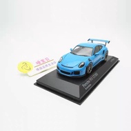 [Orphan] Porsche 911 GT3 RS Blue 1/43 Mini Cut 991 2014 Metal Model Porsche Mini Cut Produced Porsch