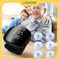 BP Monitor Blood Pressure Digital Monitor  Rechargeable Wrist BP Monitor Big HD LED Screen Voice