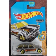HOTWHEELS SURF'S UP 71 DATSUN BLUEBIRD 510 WAGON ZAMAC VERSION (7.4)