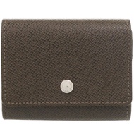 Excellent condition Louis Vuitton Portemonnaie Sergey Taiga M32568 Grizzly Coin Case Wallet Brown LV