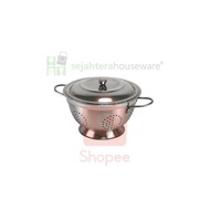 Golden Hors+Ttp Nickel Rice Container 22cm**