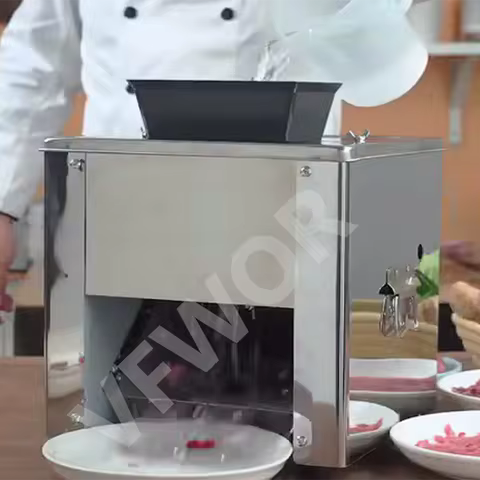 Commercial Meat Cutting Machine Slice Meat Cutting Machine Cutter Chopped Meat Machine Vegetable Pot