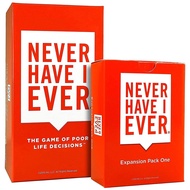 Never Have I Ever Party Card Game Bundle, Classic Edition, Expansion Pack One, Ages 17 and above