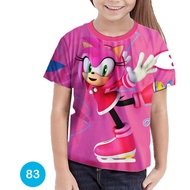Amy Rose 3D Sonic Shirt Kids Cartoon Girls Printing 83