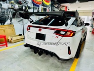 Honda civic Type R FL5 Hatchback EPA Design CARBON FIBER rear trunk boot GT spoiler bodykit body kit
