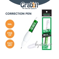 GRABBIT Correction Pen Liquid Paper 9ml [1pc] School Liquid Paper