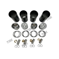 6x For Hino J08E Diesel engine Parts Cylinder Liner Kit