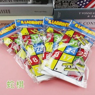 Snake Ladder Chess Snake Chess 3D Snake and Ladder Game Chess Piece Foldable Chessboard Children's C