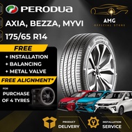 PERODUA AXIA BEZZA MYVI 175/65R14 Tayar Kereta Car Tyre (FR'EE INSTALLATION/DELIVERY) Continental Vi