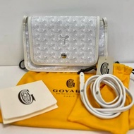 Goyard 白色全新 Plumet WOC 肩背/信封包