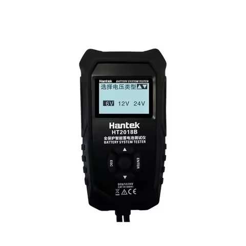 Sensitivity Hantek Automotive Car Battery System Tester HT2018B Digital LCD Bateria Capacity Chargin