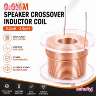 AHTY Audio Inductor Coil, 0.2mh-2.0mh Copper Speaker Crossover Inductor Coil, 0.6mm Frequency Coil