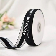 Happy Birthday Ribbon 1 roll roll-up/ Birthday ribbon/