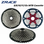 ZRACE Bicycle Cassette 8 9 10 11 12 Speed MTB Bike Freewheel 11-42T / 11-46T / 11-50T/11-52T For ALIVIO / DEORE / SLX / XT