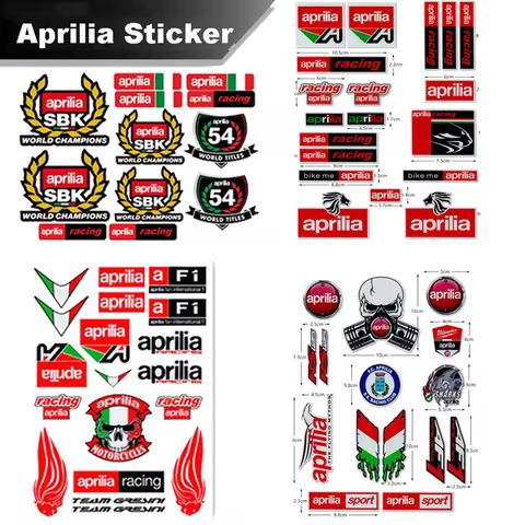 For Aprilia Sticker Motorcycle Accessories Tuono Shiver Pegaso Tuareg GPR SR GT RS RS660 RSV4 RS4 90